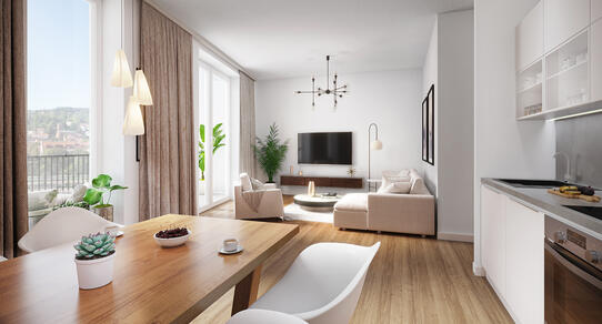 QBUS - MODERNE UND HOCHWERTIGE PENTHOUSE-MIETWOHNUNGEN